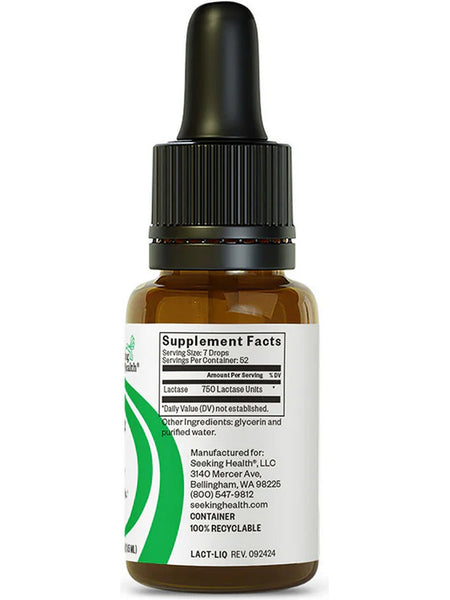 Seeking Health, Lactase Drops, 1/2 fl oz