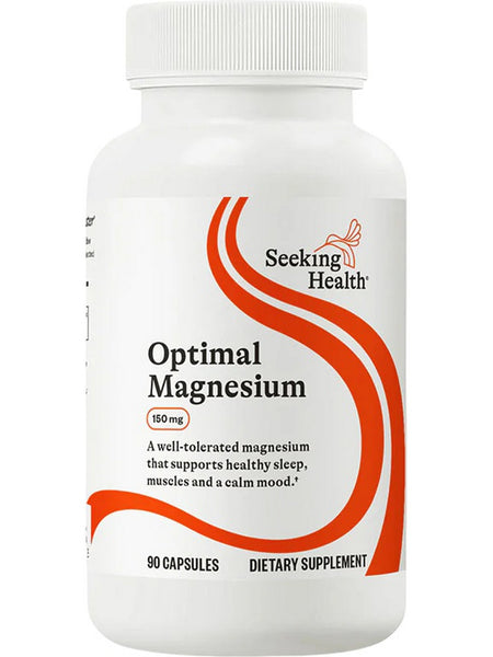 Seeking Health, Optimal Magnesium, 150 mg, 90 Capsules