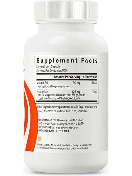 Seeking Health, Magnesium Plus, 100 vegetarian capsules