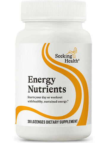Seeking Health, Energy Nutrients (Formerly NADH + CoQ10), 30 lozenges