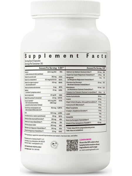 Seeking Health, Optimal Prenatal, 240 Capsules