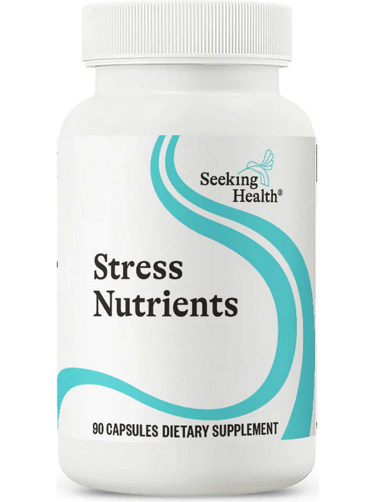 Seeking Health, Stress Nutrients (Formerly Adrenal Nutrients), 90 vegetarian capsules
