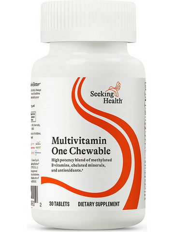 Seeking Health, Multivitamin One Chewable, 30 Tablets
