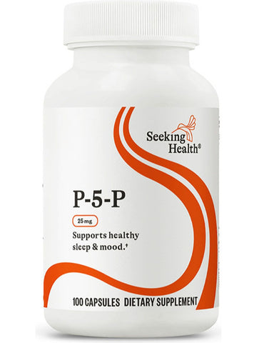 Seeking Health, P-5-P (Pyridoxal 5-Phosphate) 25 mg, 100 vegetarian capsules