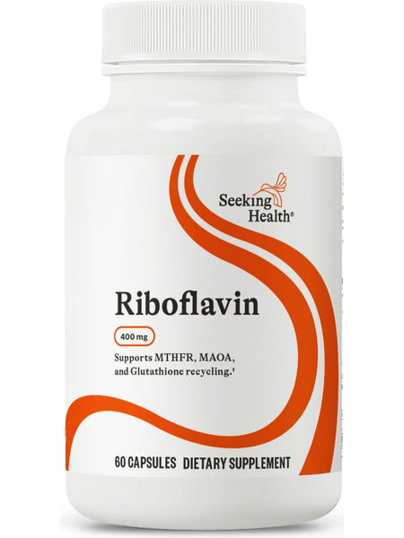 Seeking Health, Riboflavin 400 mg, 60 capsules