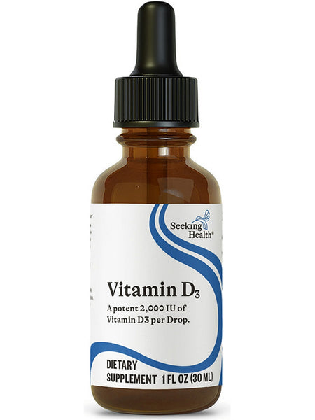 Seeking Health, Vitamin D3, 1 fl oz