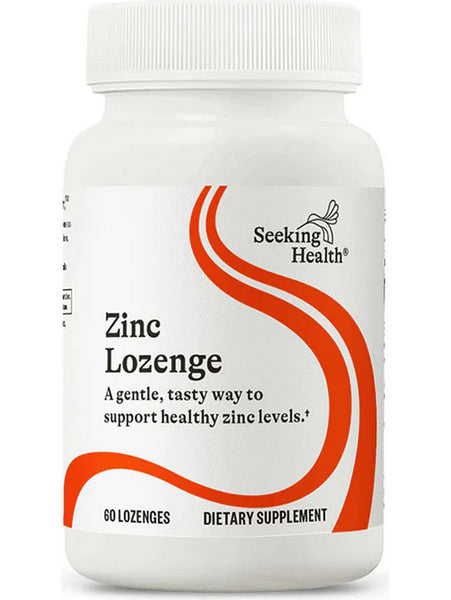 Seeking Health, Zinc Lozenge 15 mg, 60 lozenges