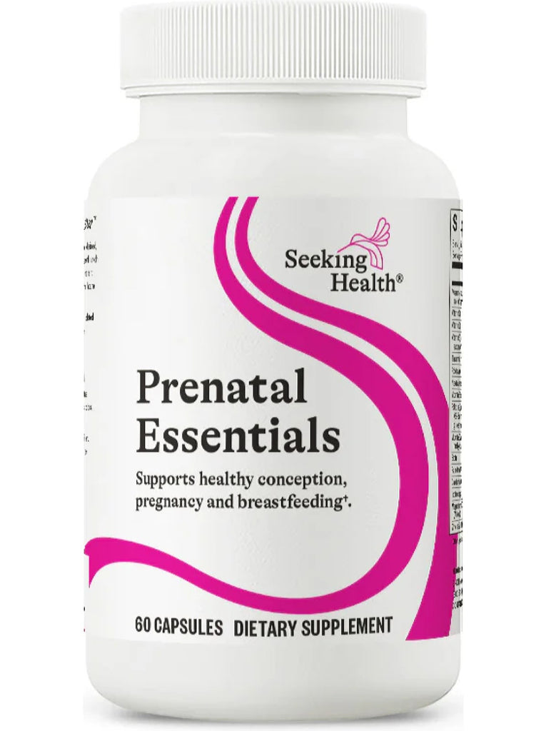 Seeking Health, Prenatal Essentials, 60 Capsules