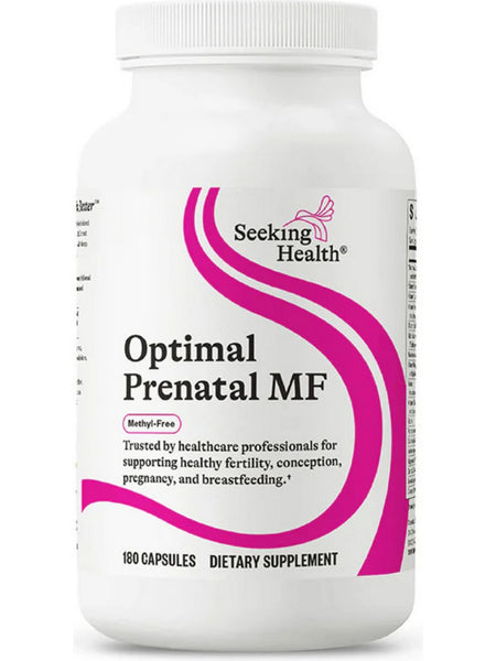 Seeking Health, Optimal Prenatal MF, 180 vegetarian capsules