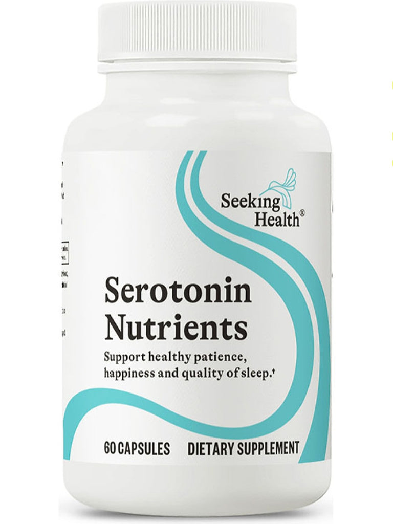 Seeking Health, Serotonin Nutrients, 60 vegetarian capsules
