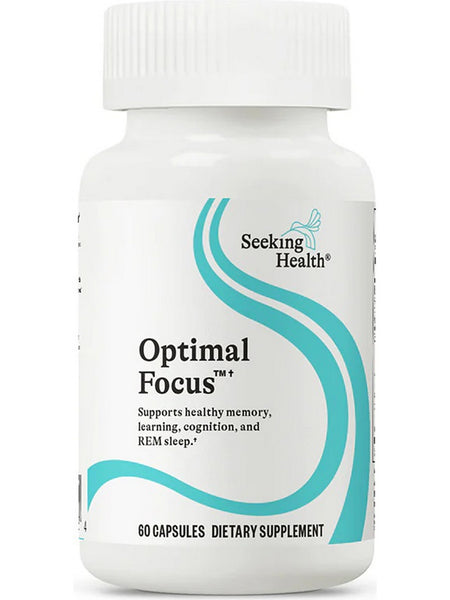 Seeking Health, Optimal Focus, 60 Capsules