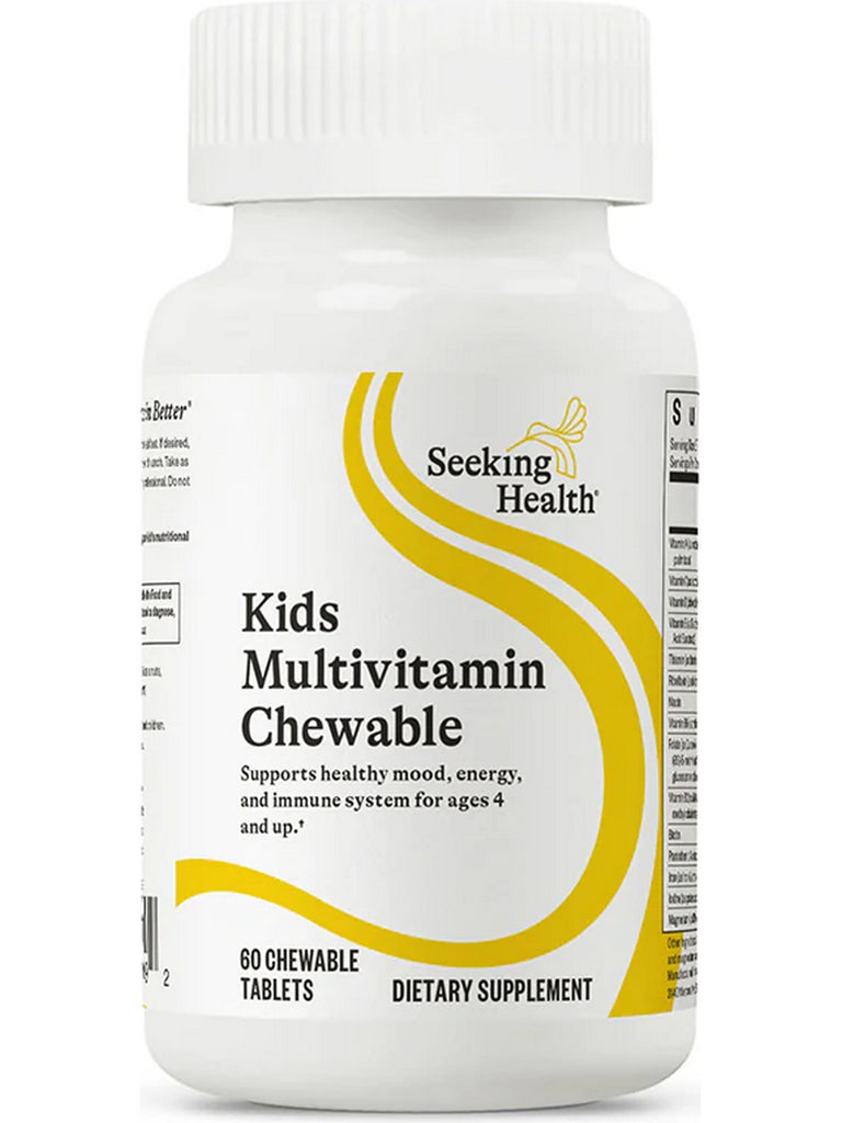 Seeking Health, Kid's Multivitamin Chewable, 60 chewable tablets