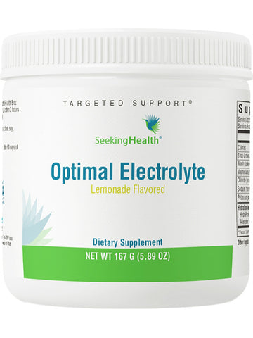 Seeking Health, Optimal Electrolyte, Lemonade, 167 g