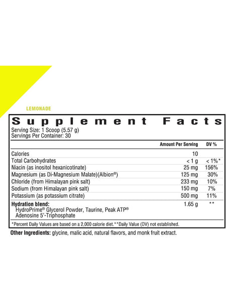 Seeking Health, Optimal Electrolyte, Lemonade, 167 g