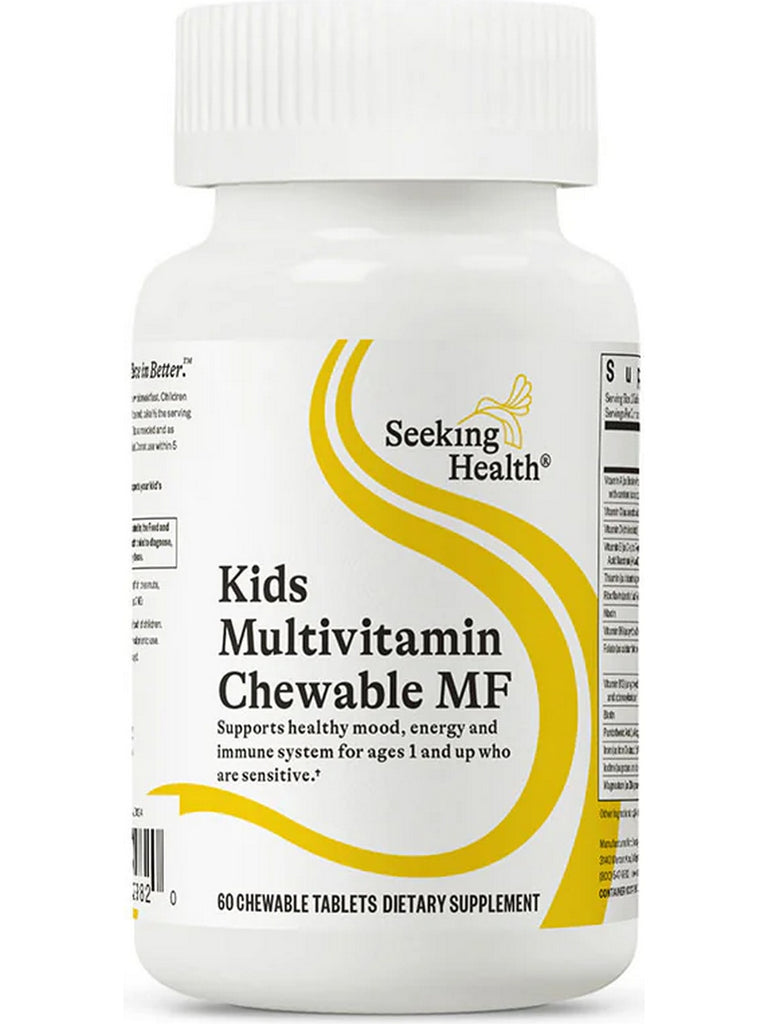 Seeking Health, Kid's Multivitamin Chewable MF, 60 chewable tablets