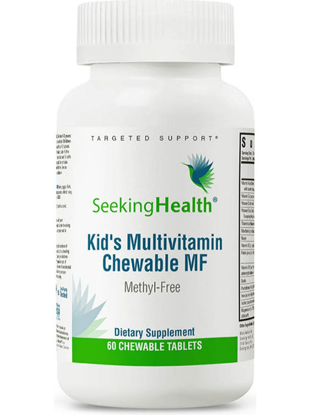 Seeking Health, Kid's Multivitamin Chewable MF, 60 chewable tablets