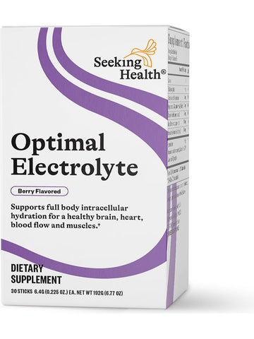 Seeking Health, Optimal Electrolyte Sticks, Berry, 30 Sticks