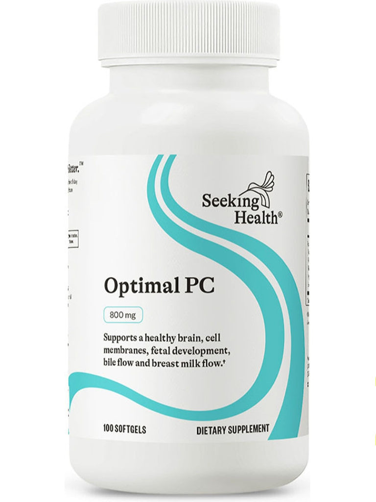 Seeking Health, Optimal PC, Phospholipid Complex 800mg, 100 Softgels