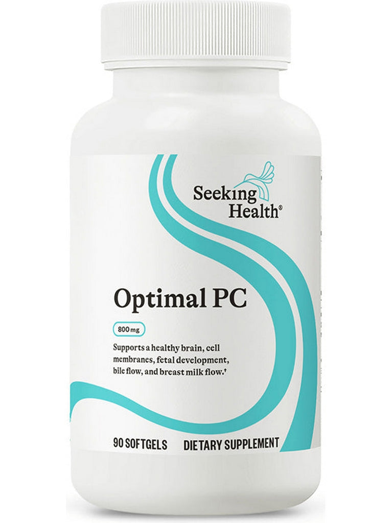 Seeking Health, Optimal PC, Phospholipid Complex, 800 mg, 90 Softgels