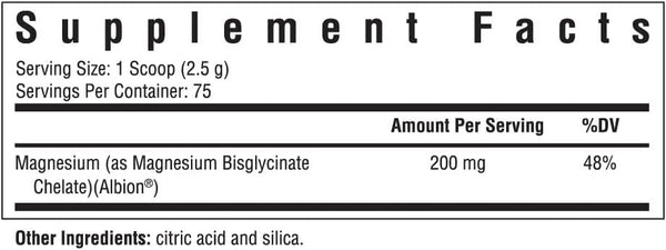 Seeking Health, Magnesium Glycinate Powder, 200mg, 6.61 oz