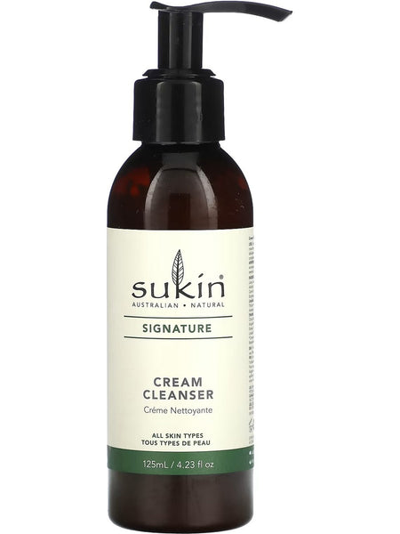 Sukin, Cream Cleanser, 4.23 fl oz