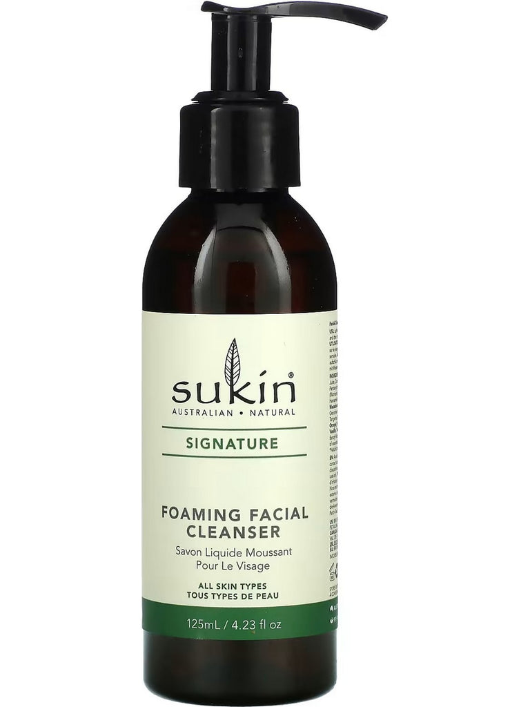 Sukin, Foaming Facial Cleanser, 4.23 fl oz
