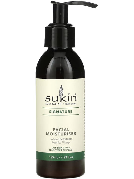 Sukin, Facial Moisturiser, 4.23 fl oz