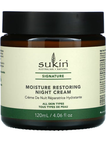Sukin, Moisture Restoring Night Cream, 4.06 fl oz