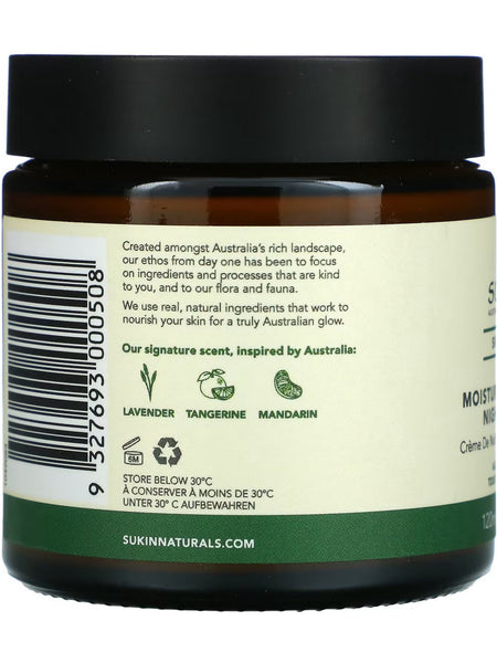 Sukin, Moisture Restoring Night Cream, 4.06 fl oz