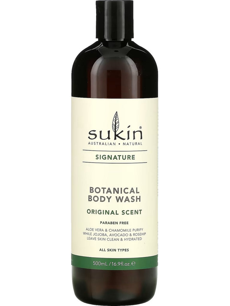 Sukin, Botanical Body Wash, 16.9 fl oz