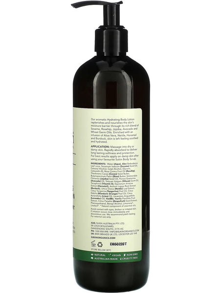 Sukin, Hydrating Body Lotion, 16.9 fl oz