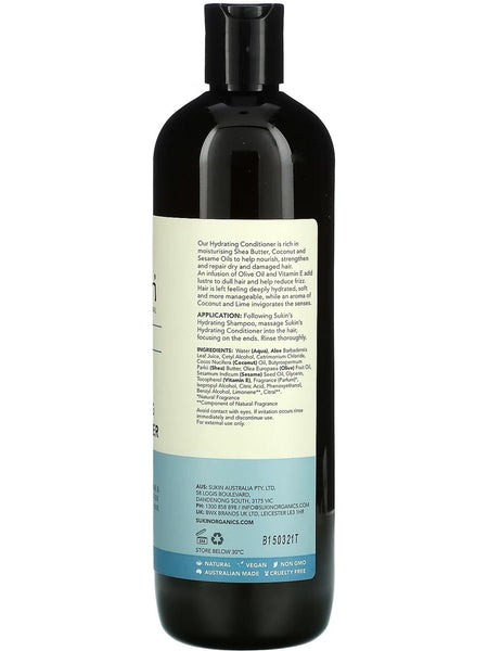 Sukin, Hydrating Conditioner, 16.9 fl oz
