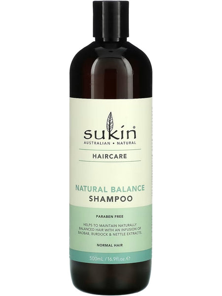 Sukin, Natural Balance Shampoo, 16.9 fl oz