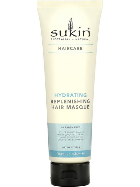 Sukin, Hydrating Replenishing Hair Masque, 6.76 fl oz
