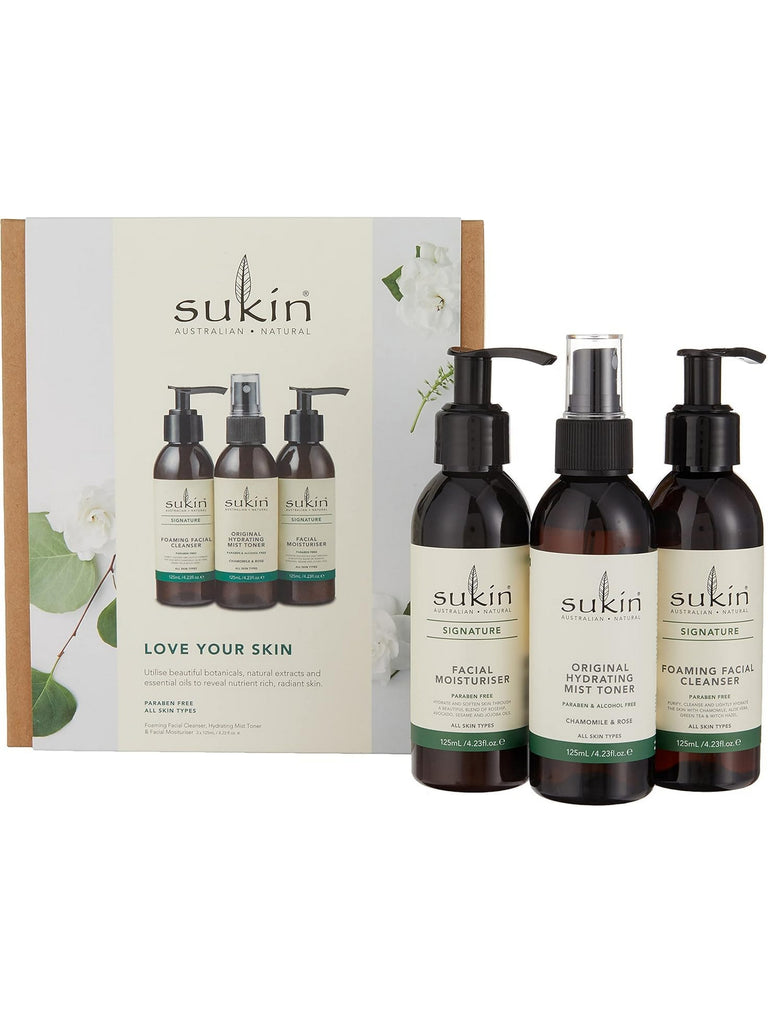 Sukin, Love Your Skin Pack, 1 Kit (3 x 4.32 fl oz)