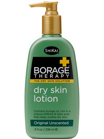ShiKai, Borage Therapy Dry Skin Lotion, Original Unscented, 8 fl oz