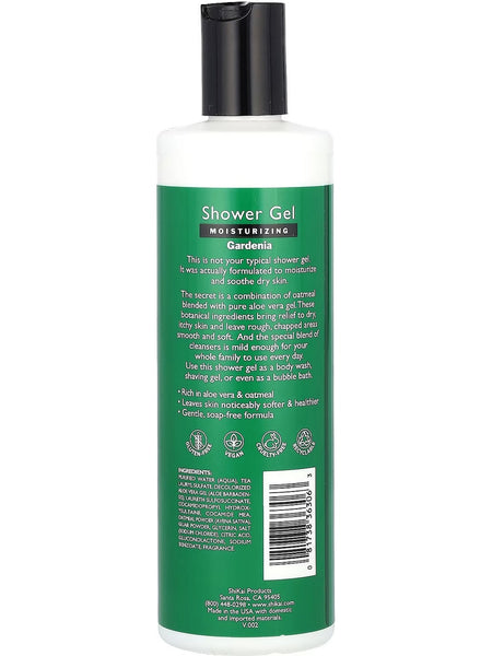 ShiKai, Moisturizing Shower Gel, Gardenia, 12 fl oz