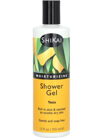 ShiKai, Moisturizing Shower Gel, Yuzu, 12 fl oz