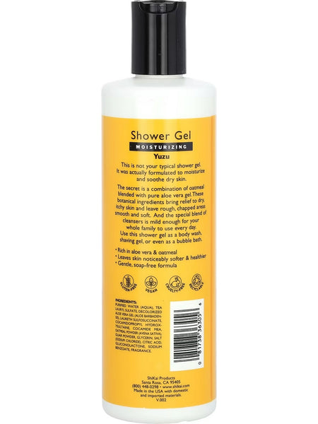 ShiKai, Moisturizing Shower Gel, Yuzu, 12 fl oz
