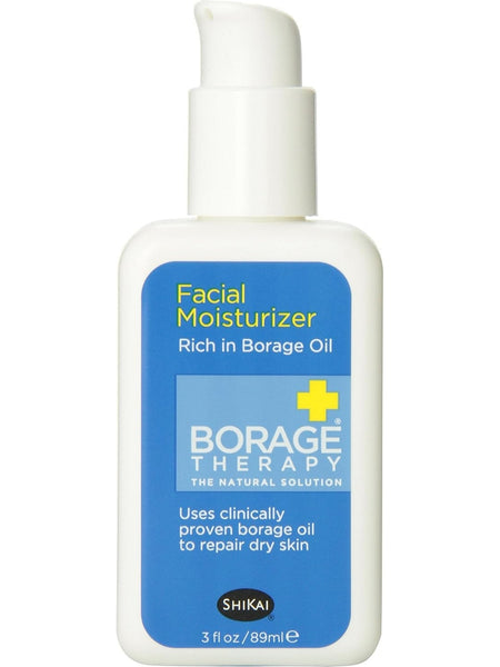 ShiKai, Borage Therapy Facial Moisturizer, 3 fl oz