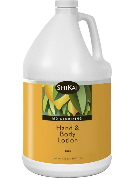 ShiKai, Moisturizing Hand and Body Lotion, Yuzu, 1 gallon