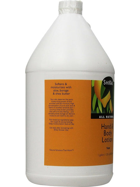 ShiKai, Moisturizing Hand and Body Lotion, Yuzu, 1 gallon