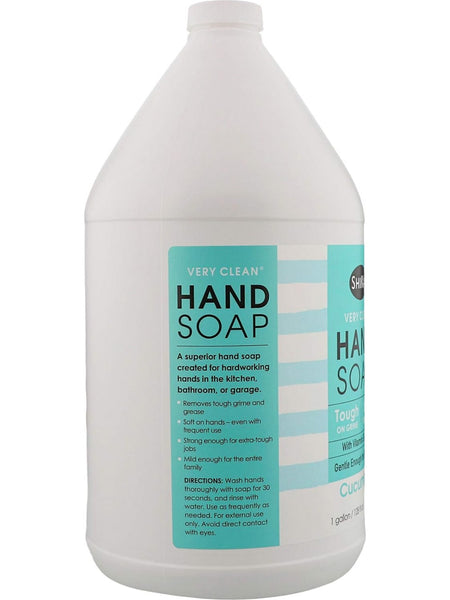 ShiKai, Very Clean Hand Soap, Cucumber, 1 gallon