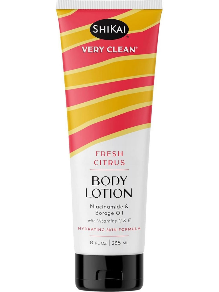 ShiKai, Very Clean Fresh Citrus Body Lotion, 8 fl oz