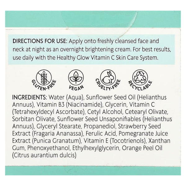 ShiKai, Healthy Glow Brightening Night Cream, 1 fl oz