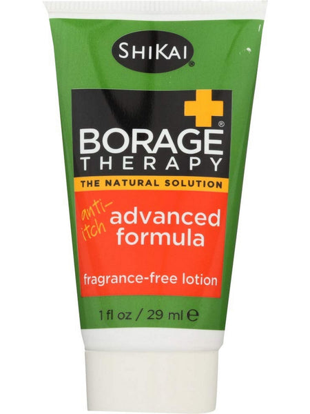 ShiKai, Borage Therapy Anti-Itch Advanced Formula, Fragrance-Free Lotion, 1 fl oz