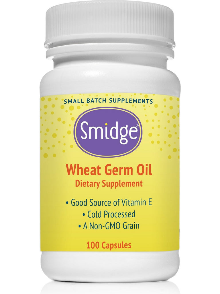 Smidge, Wheat Germ Oil Softgels, 100 Capsules
