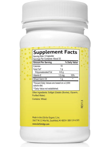Smidge, Wheat Germ Oil Softgels, 100 Capsules