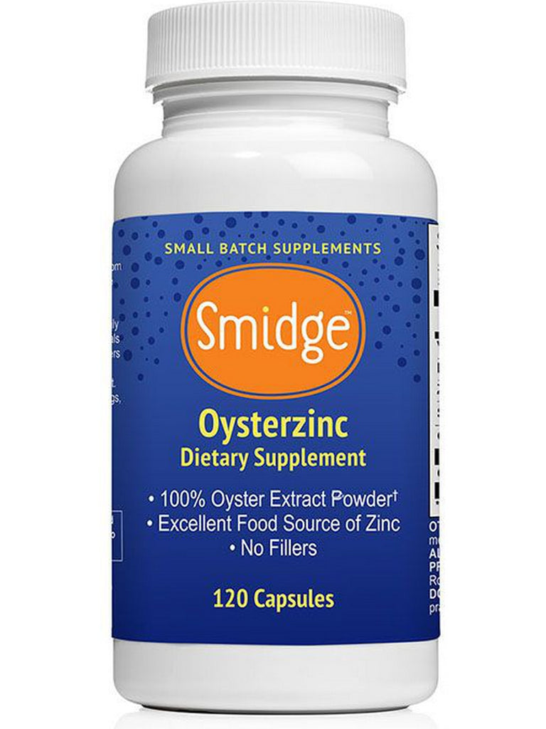Smidge, Oysterzinc, 120 Capsules