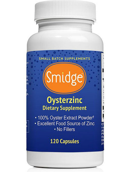 Smidge, Oysterzinc, 120 Capsules